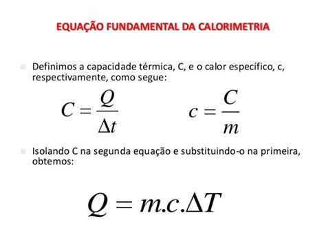 PPT A Medida do Calor Calorimetria PowerPoint Presentation, free