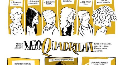 Literatura Brasileira QUADRILHA (Carlos Drummond de Andrade)