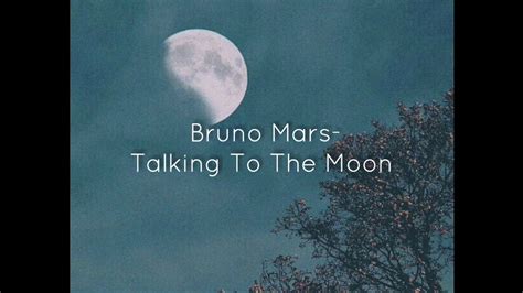 Como Cantar Talking To The Moon Bruno Mars em Inglês (Letra e