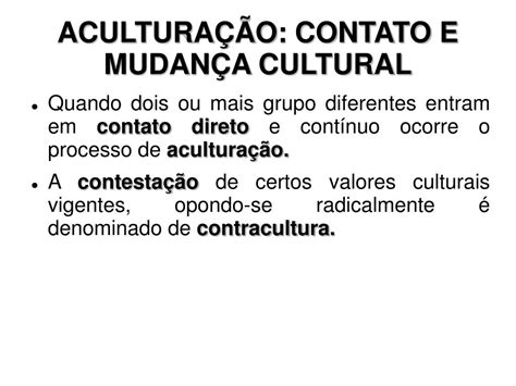 Diferencie Contracultura De Marginalidade Cultural EDUCA