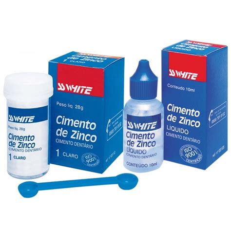 Cimento Fosfato de Zinco Líquido SS White Dental Ice Virtual